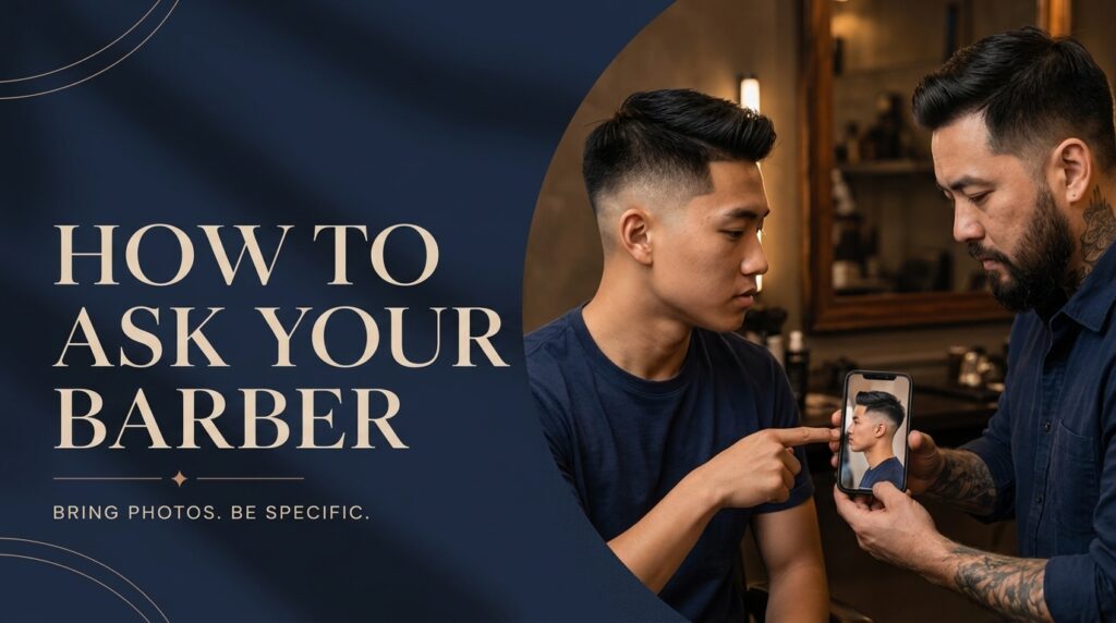 How do you ask your barber for a mid taper Edgar?