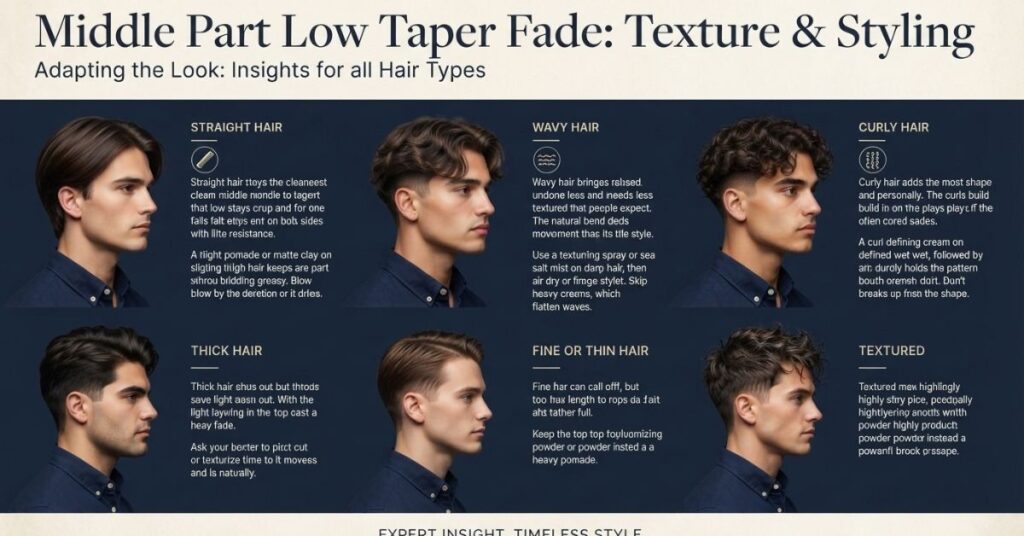 How it looks on straight, wavy, and curly hair
