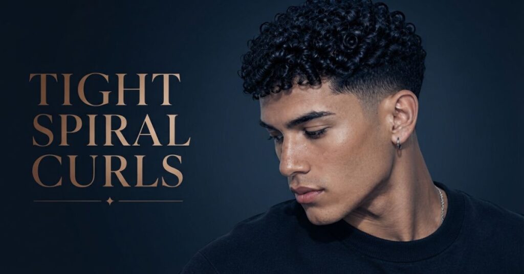 Tight or spiral curls