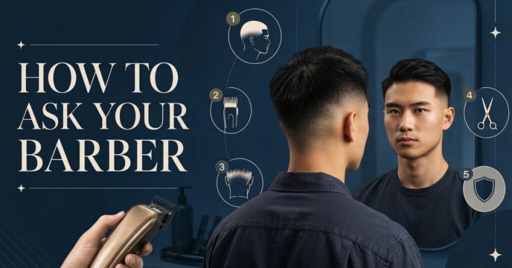 How do you ask your barber for a mid taper fade buzz cut?