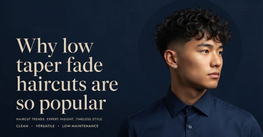 Why low taper fade haircuts are so popular