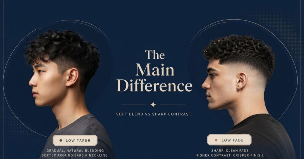 Low Taper vs Low Fade