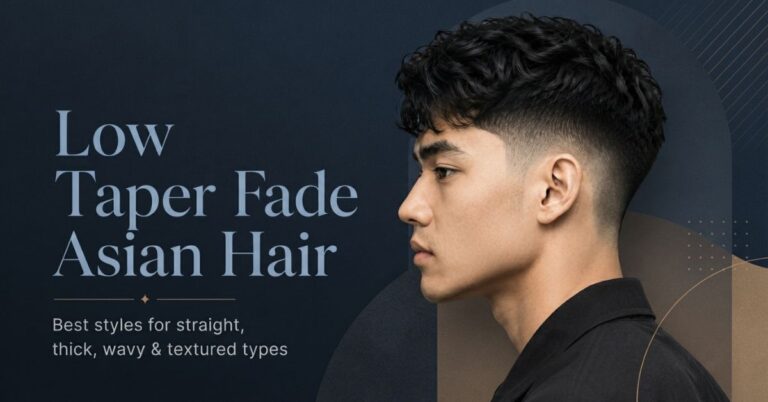 Low taper fade Asian
