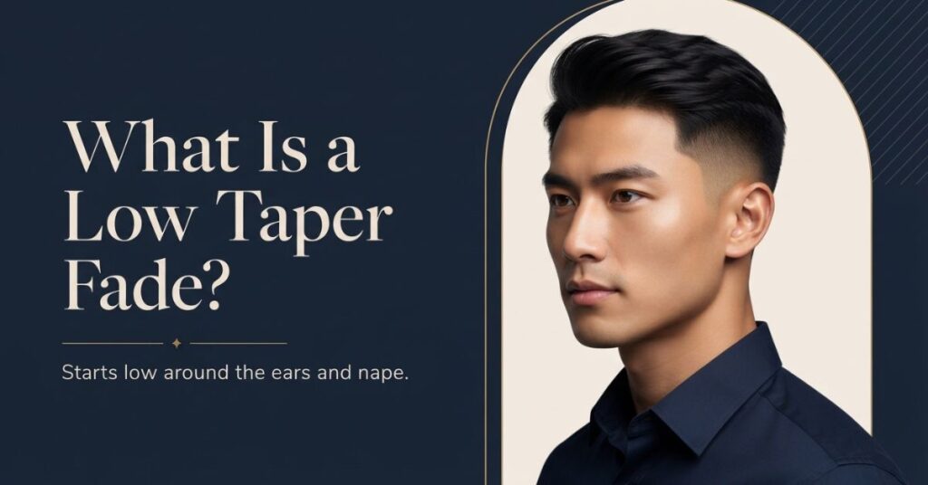 What is a Low taper fade Asian hair?
