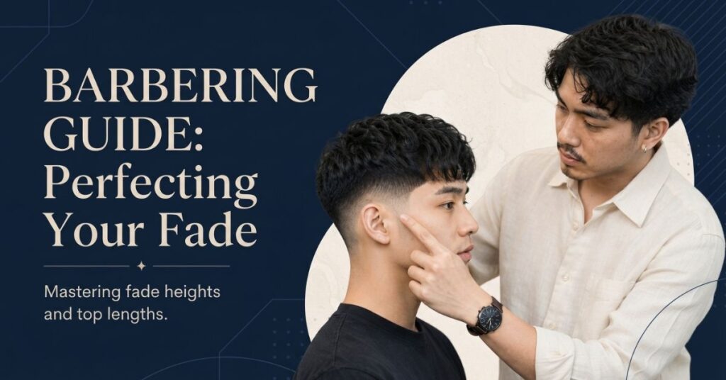 How to ask your barber for a Low taper fade Asian
