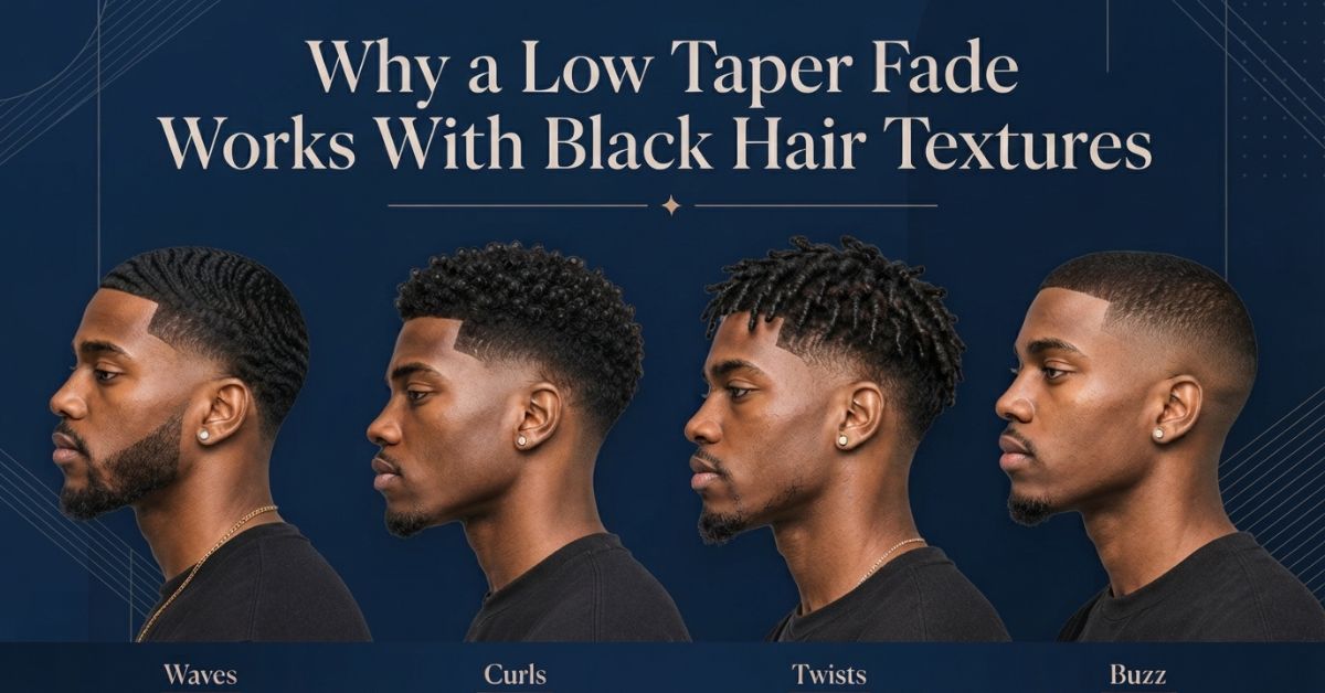 Best low taper fade styles for Black men