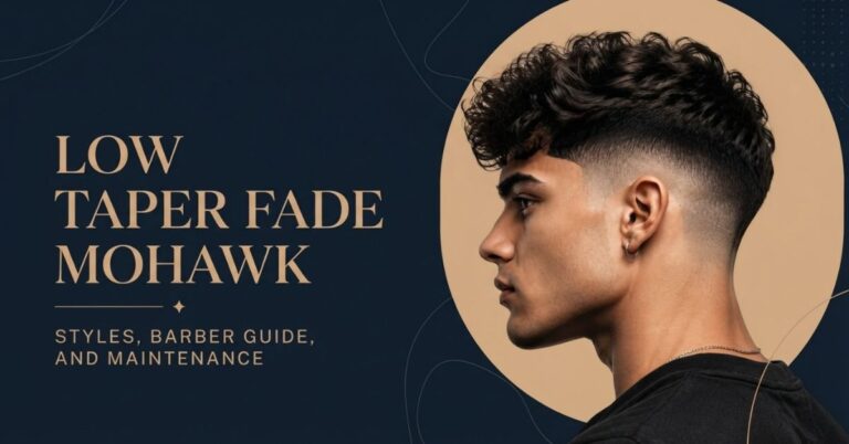Low taper fade mohawk