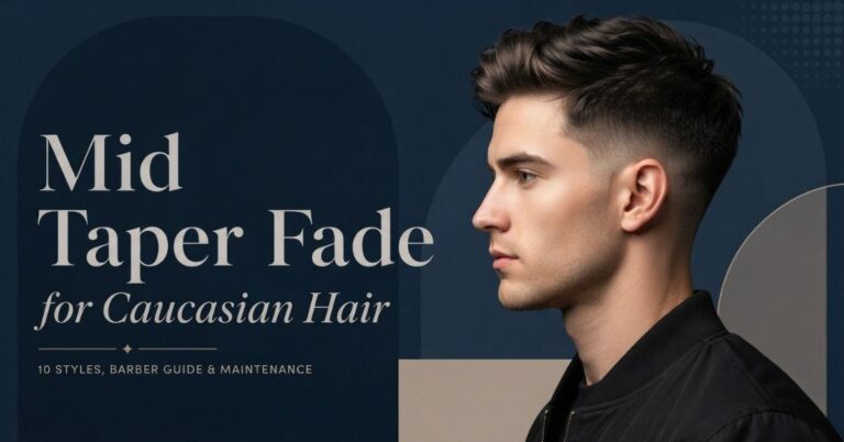 Mid taper fade Asian hair