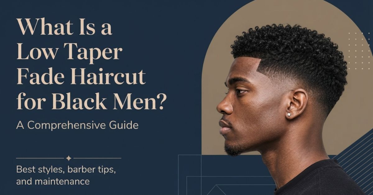 What Is a Low Taper Fade Haircut for Black Men?